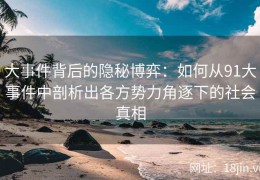 大事件背后的隐秘博弈：如何从91大事件中剖析出各方势力角逐下的社会真相