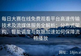 每日大赛在线免费观看平台高速传输技术及流媒体服务全解析：分布式架构、智能调度与数据加速如何保障流畅播放