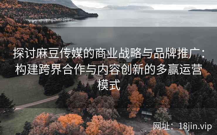 探讨麻豆传媒的商业战略与品牌推广：构建跨界合作与内容创新的多赢运营模式